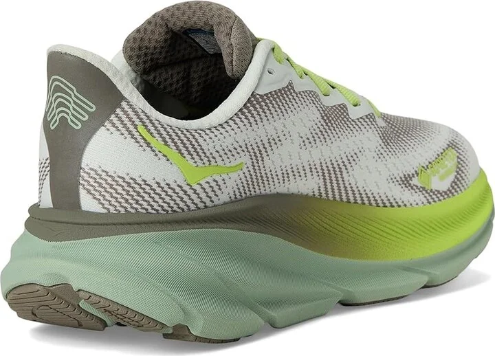 Hoka Clifton 9 GTX(r) Men's Running Shoes Slate/Aloe Vera : 9 D - Medium, Synthetic/Textile - Image 4