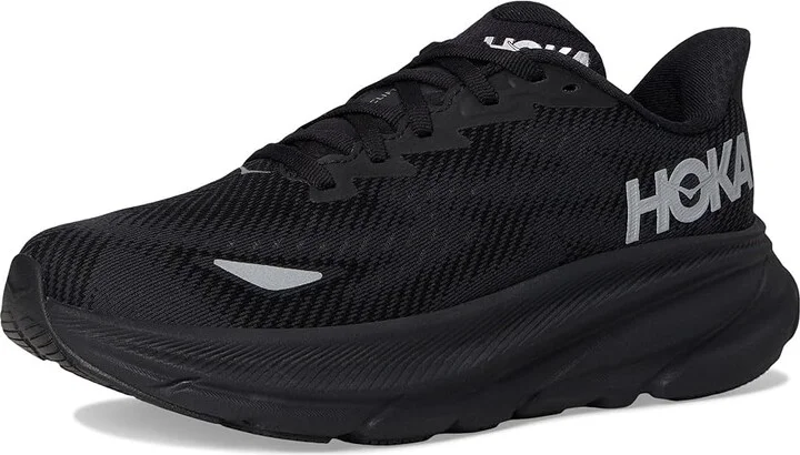 Hoka Clifton 9 GTX(r) Women's Shoes Black/Black 1 : 8 B - Medium, Synthetic/Textile - Image 5