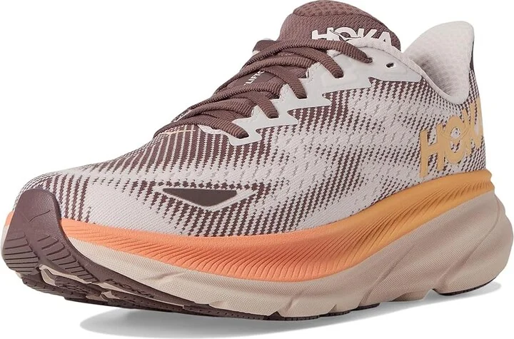 Hoka Clifton 9 GTX(r) Women's Shoes Cosmic Pearl/Smoky Quartz : 6.5 B - Medium, Synthetic/Textile - Image 5