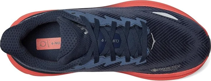 Hoka Clifton 9 GTX(r) Women's Shoes Varsity Navy/Nautical Dusk : 10 B - Medium, Synthetic/Textile - Image 2