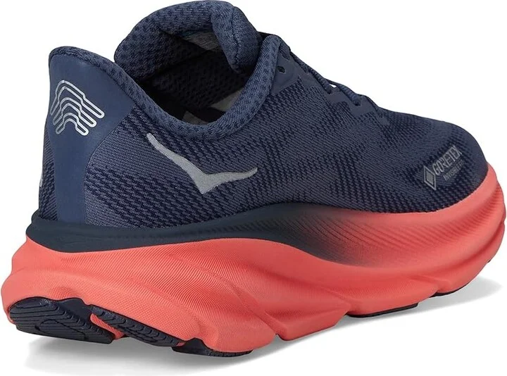 Hoka Clifton 9 GTX(r) Women's Shoes Varsity Navy/Nautical Dusk : 10 B - Medium, Synthetic/Textile - Image 4