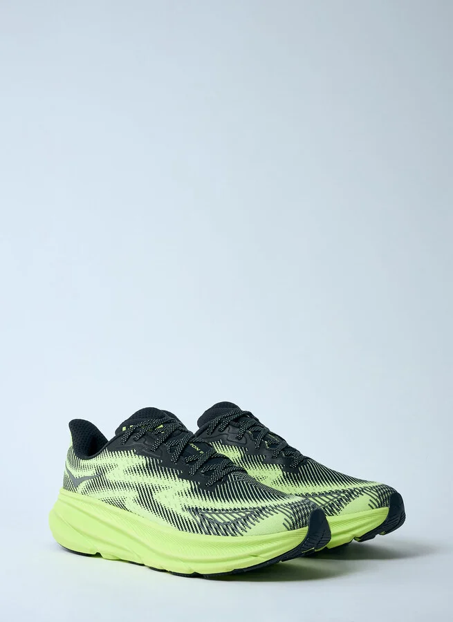 HOKA Clifton 9 Sneakers - Man Sneakers Yellow Us - 08.5 - Image 2