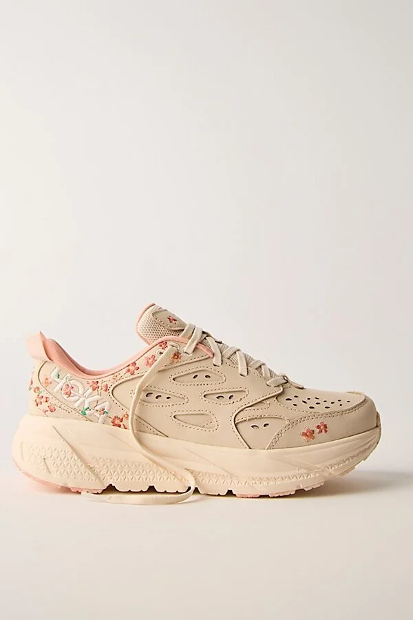 HOKA Clifton L Athletics Embroidered Sneakers - Image 3