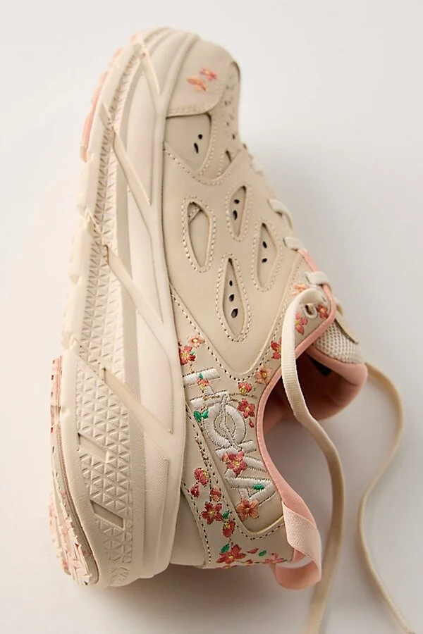 HOKA Clifton L Athletics Embroidered Sneakers