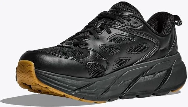 HOKA Clifton L Shoes in Black/Black - Image 3
