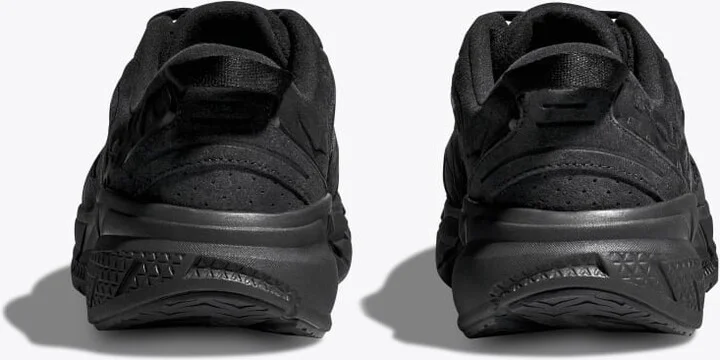 HOKA Clifton L Suede Shoes in Black - Image 5