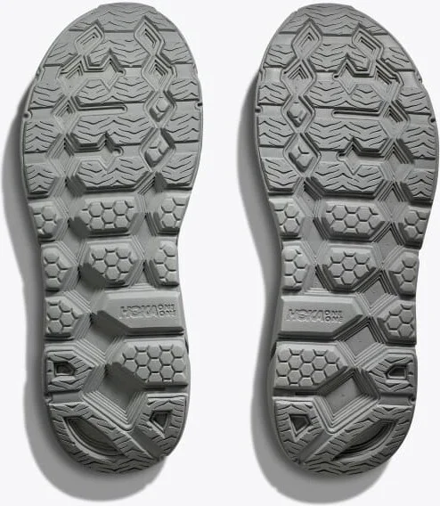 HOKA Clifton L Suede Shoes in Limestone - Image 7