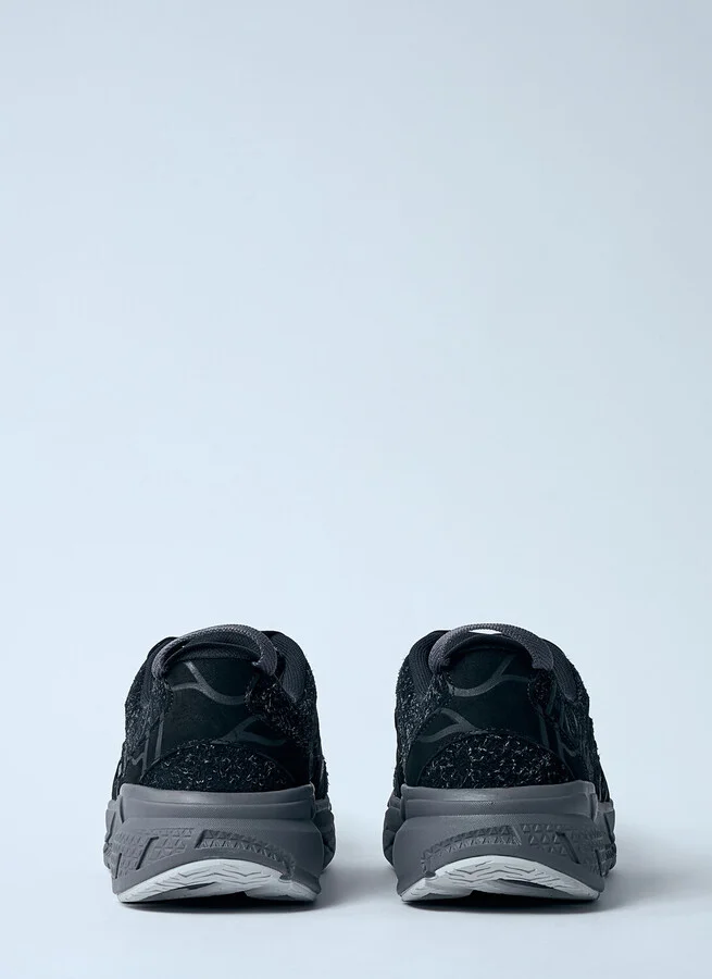 HOKA Clifton L Suede Sneakers - Man Sneakers Black Us - 09.5 - Image 6