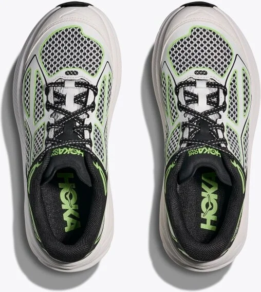 HOKA Clifton One9 Shoes in Black/White - Image 2