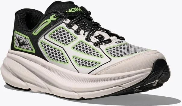 HOKA Clifton One9 Shoes in Black/White - Image 6