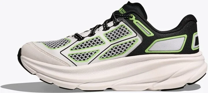 HOKA Clifton One9 Shoes in Black/White - Image 8