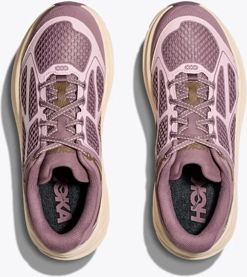 HOKA Clifton One9 Shoes in Classic Mauve/Carnation - Image 2