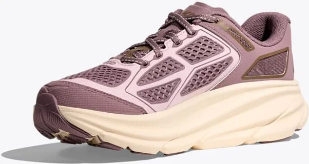HOKA Clifton One9 Shoes in Classic Mauve/Carnation - Image 3