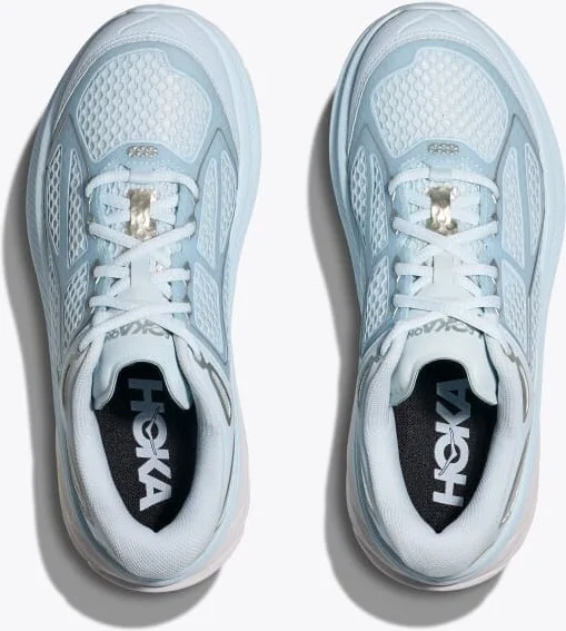 HOKA Clifton One9 Shoes in Clear Lake/White - Image 2