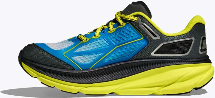 HOKA Clifton One9 Shoes in Hoka Blue/Hoka Citrus - Image 8