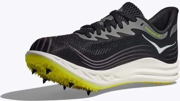 HOKA Crescendo MD 2 Shoes in Black/White - Image 3