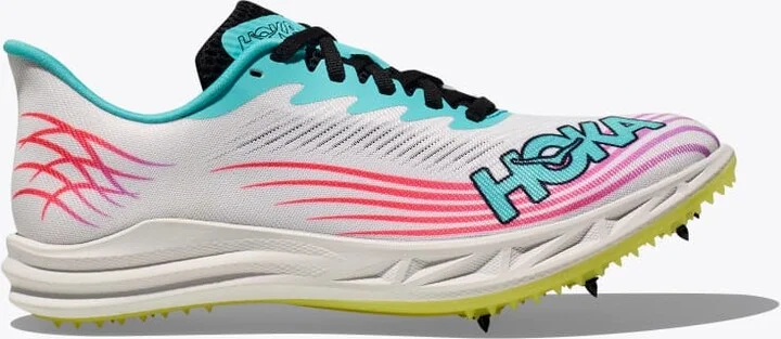 HOKA Crescendo MD 2 Shoes in White/Cielo Blue