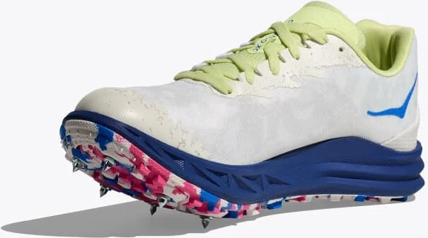 HOKA Crescendo XC in White/Blueberry - Image 3