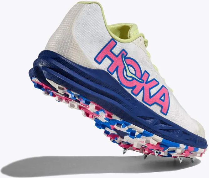 HOKA Crescendo XC in White/Blueberry - Image 4