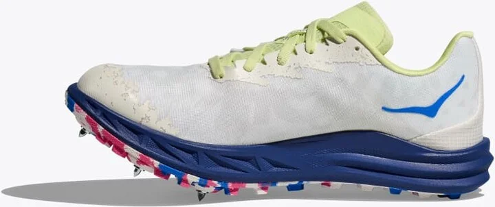HOKA Crescendo XC in White/Blueberry - Image 8