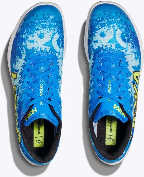 HOKA Crescendo XC Shoes in Dive Blue/Evening Primrose - Image 2