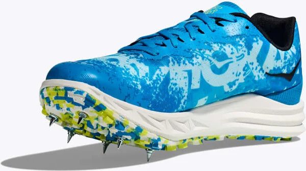 HOKA Crescendo XC Shoes in Dive Blue/Evening Primrose - Image 3