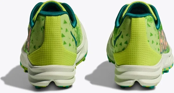 HOKA Crescendo XC Shoes in Lettuce/Electric Lime - Image 5