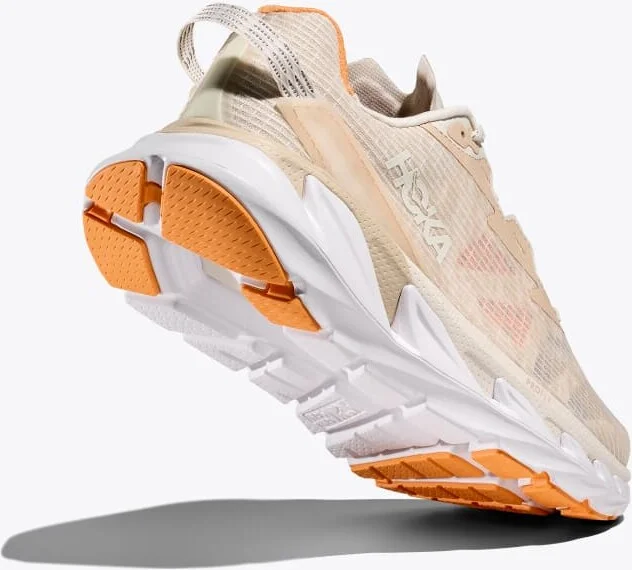 HOKA Elevon 2 TS Shoes in Alabaster/Solar Flare - Image 4