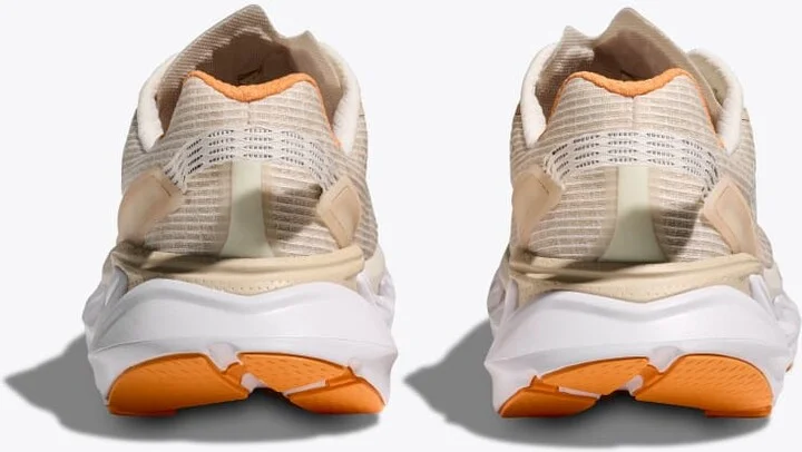 HOKA Elevon 2 TS Shoes in Alabaster/Solar Flare - Image 5