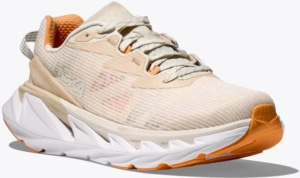 HOKA Elevon 2 TS Shoes in Alabaster/Solar Flare - Image 6
