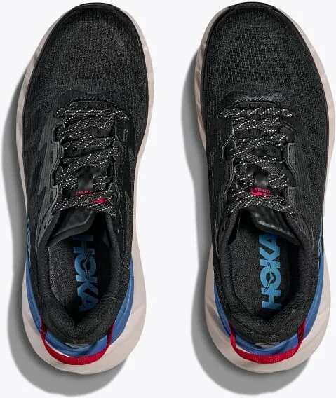 HOKA Elevon 2 TS Shoes in Black/Electric Cobalt - Image 2