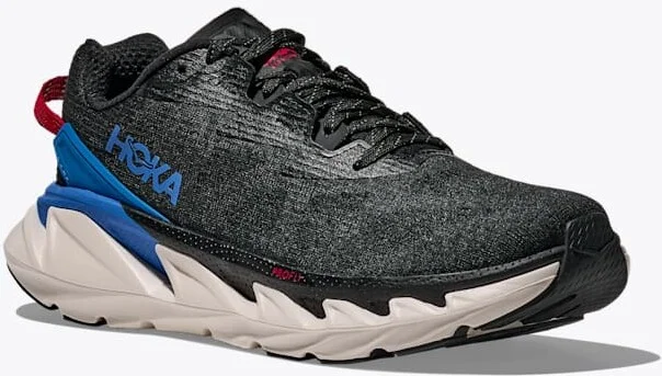 HOKA Elevon 2 TS Shoes in Black/Electric Cobalt - Image 6