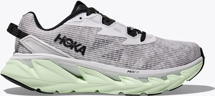 HOKA Elevon 2 TS Shoes in Cosmic Grey/Tart Apple