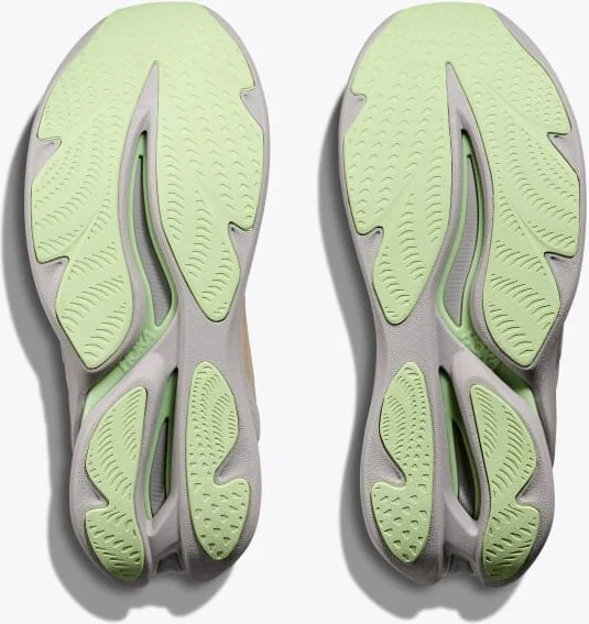 HOKA Elevon X Shoes in Oatmeal/Luna Moth - Image 7