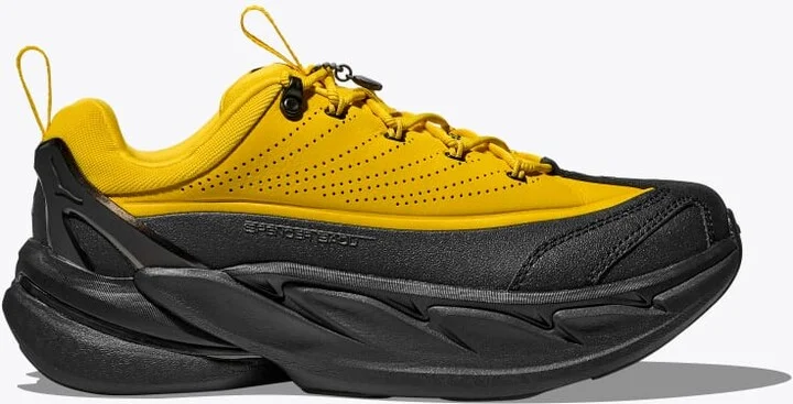 HOKA Elevon X Spencer Badu in Zest/Black