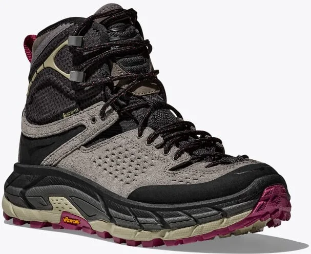 HOKA Elite Terrain System Tor Ultra Hi Shoes in Black/Magnetite - Image 6