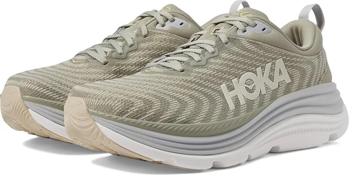 Hoka Gaviota 5 Men's Running Shoes Barley/Oat Milk : 10 D - Medium