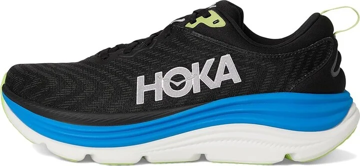 Hoka Gaviota 5 Men's Running Shoes Black/Electric Cobalt : 13 D - Medium - Image 6