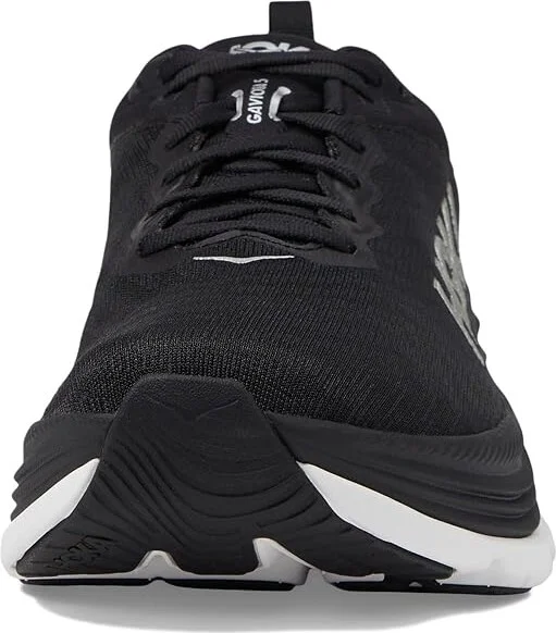Hoka Gaviota 5 Men's Running Shoes Black/White : 7.5 D - Medium - Image 3