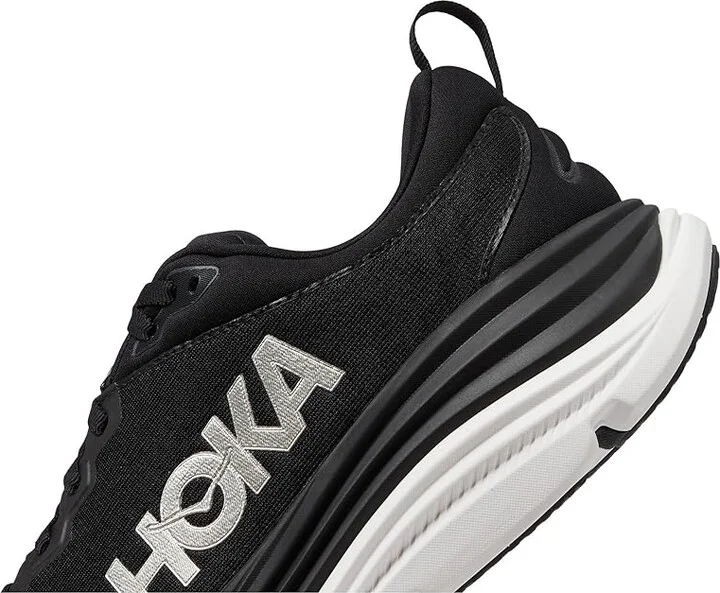 Hoka Gaviota 5 Men's Running Shoes Black/White : 7.5 D - Medium - Image 4