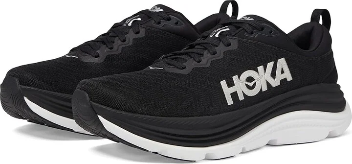 Hoka Gaviota 5 Men's Running Shoes Black/White : 7.5 D - Medium