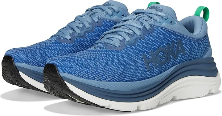 Hoka Gaviota 5 Men's Running Shoes Downpour/Thunder Cloud : 8.5 D - Medium