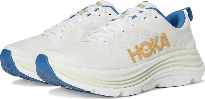 Hoka Gaviota 5 Men's Running Shoes Frost/Gold : 10.5 EE - Wide