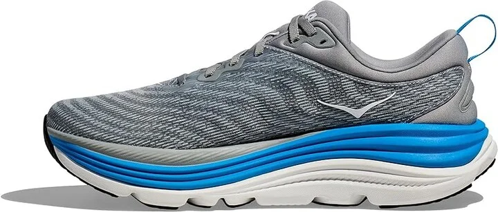 Hoka Gaviota 5 Men's Running Shoes Limestone/Diva Blue : 7.5 D - Medium - Image 5