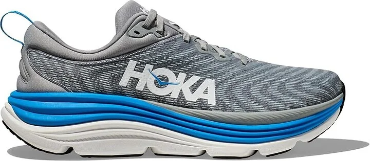 Hoka Gaviota 5 Men's Running Shoes Limestone/Diva Blue : 7.5 D - Medium - Image 6