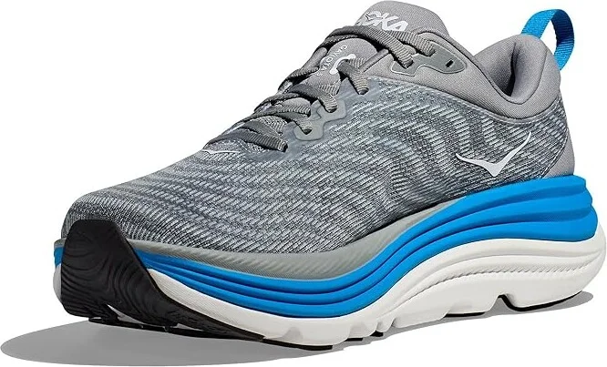 Hoka Gaviota 5 Men's Running Shoes Limestone/Diva Blue : 7.5 D - Medium