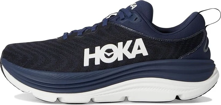 Hoka Gaviota 5 Men's Running Shoes Varsity Navy/White : 11 D - Medium - Image 6
