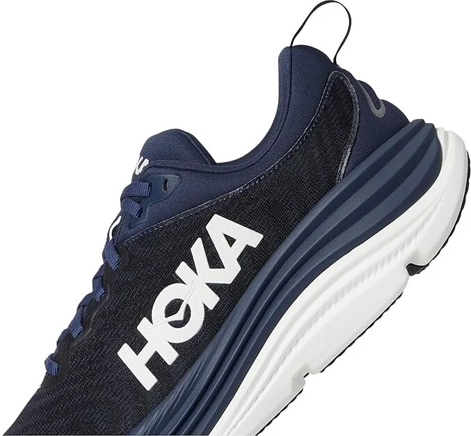 Hoka Gaviota 5 Men's Running Shoes Varsity Navy/White : 11 D - Medium - Image 7