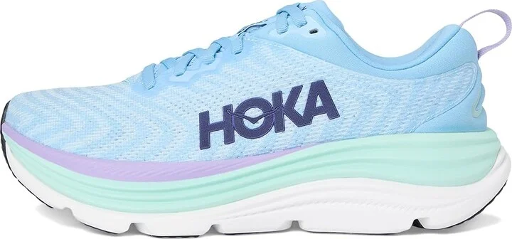 Hoka Gaviota 5 Women's Shoes Airy Blue/Sunlit Ocean : 6.5 B - Medium, Textile - Image 6