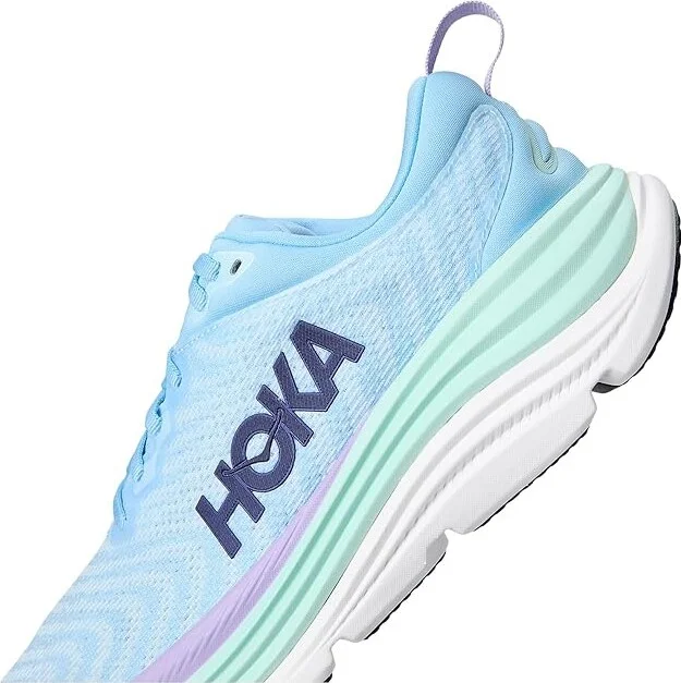 Hoka Gaviota 5 Women's Shoes Airy Blue/Sunlit Ocean : 6.5 B - Medium, Textile - Image 7